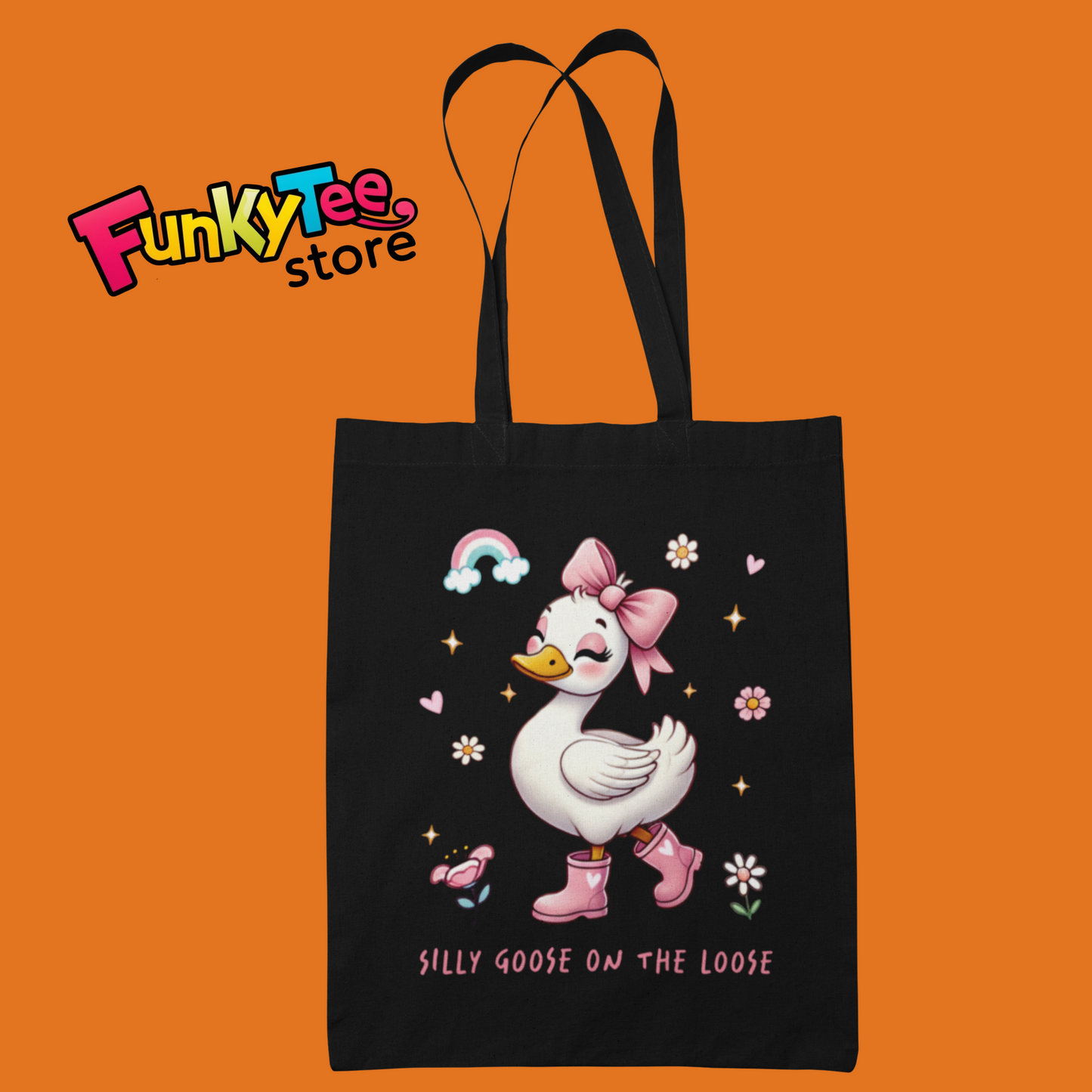 Goose Tote Bag (SILLY GOOSE ON THE LOOSE)