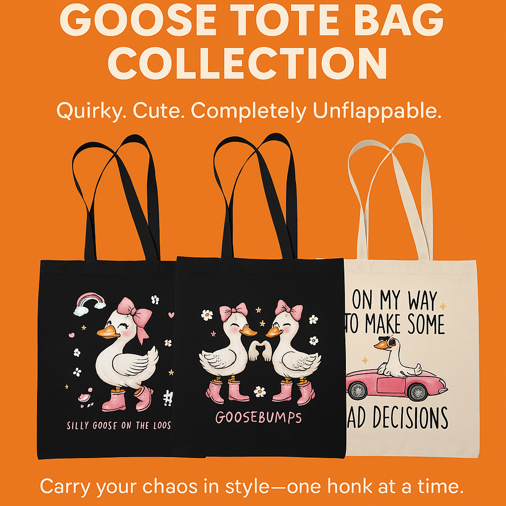 GOOSE TOTE BAGS