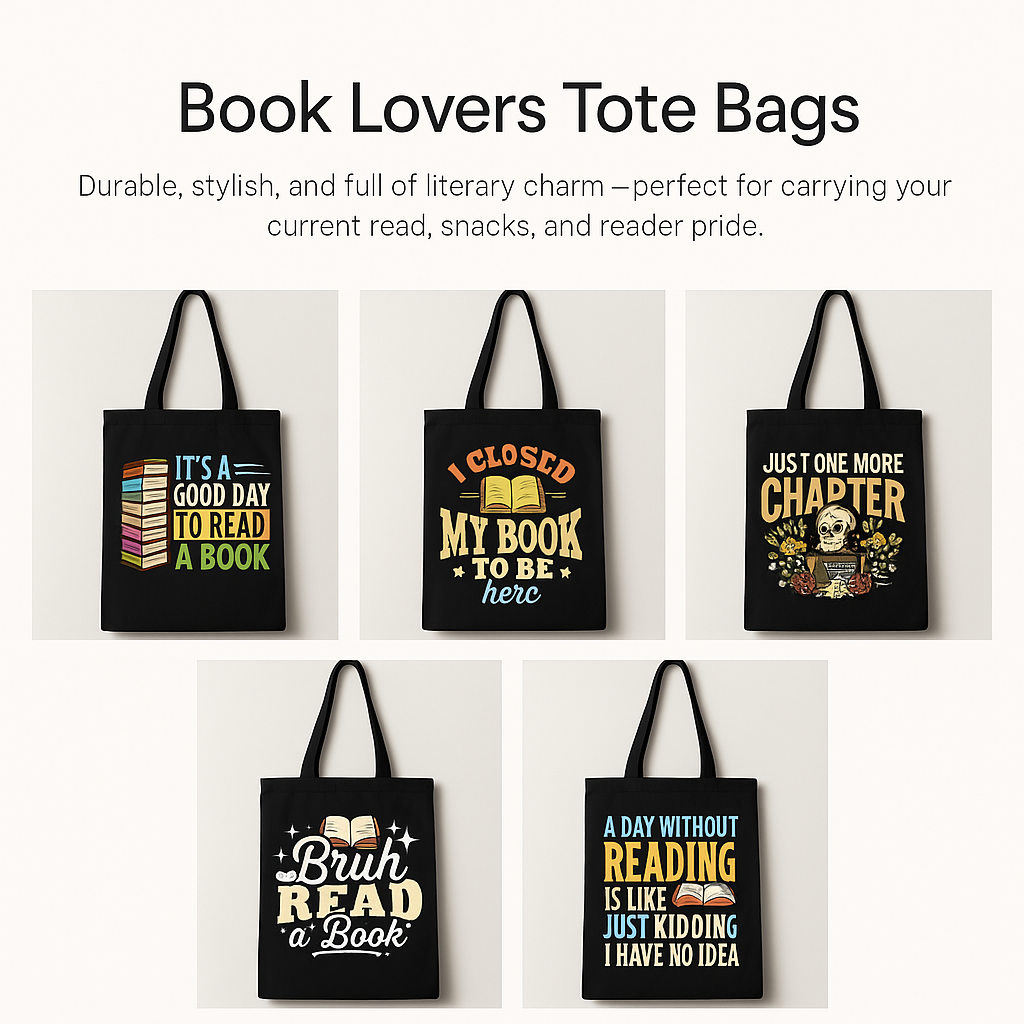 BOOK LOVERS TOTE BAG