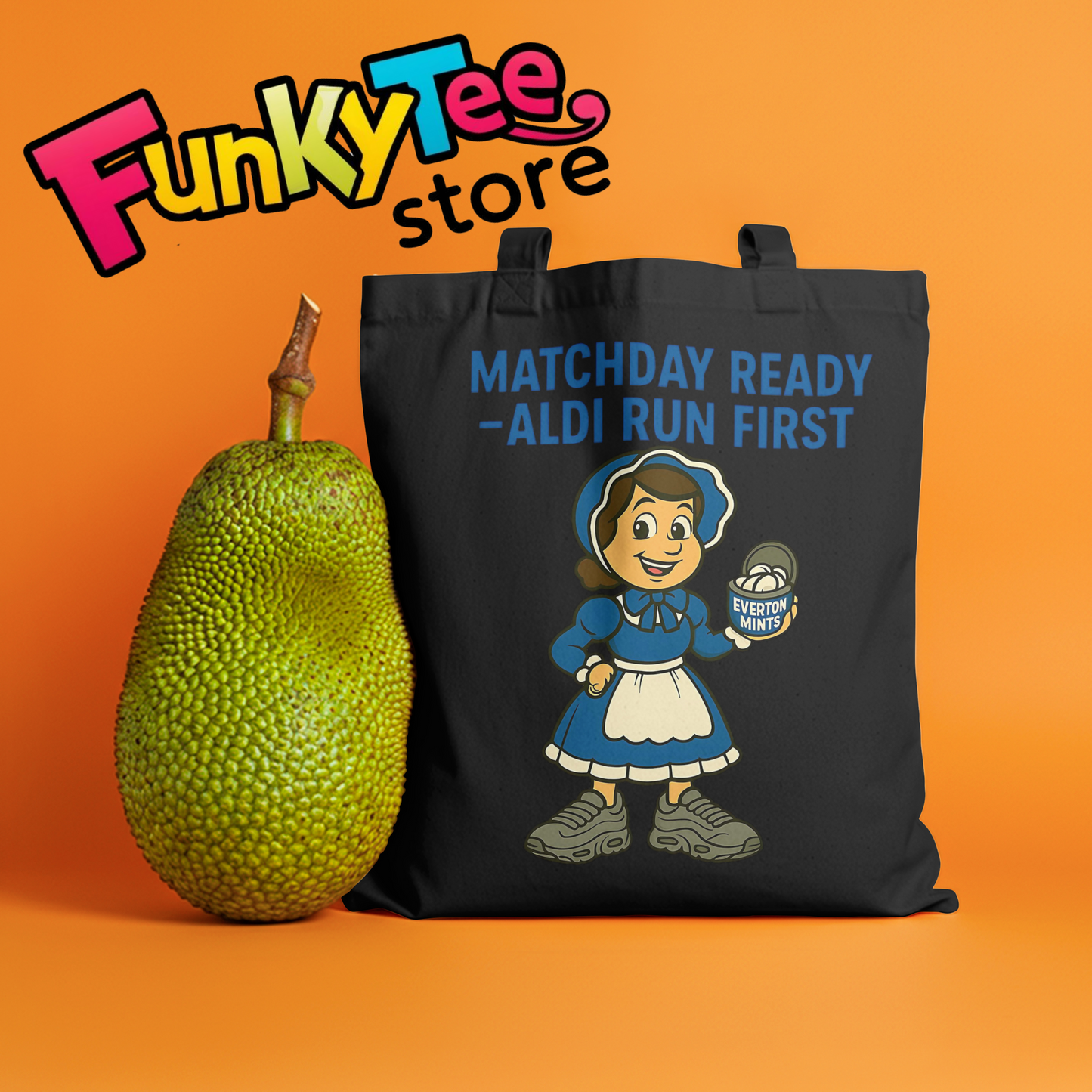 “Aldi Run First” Tote Bag